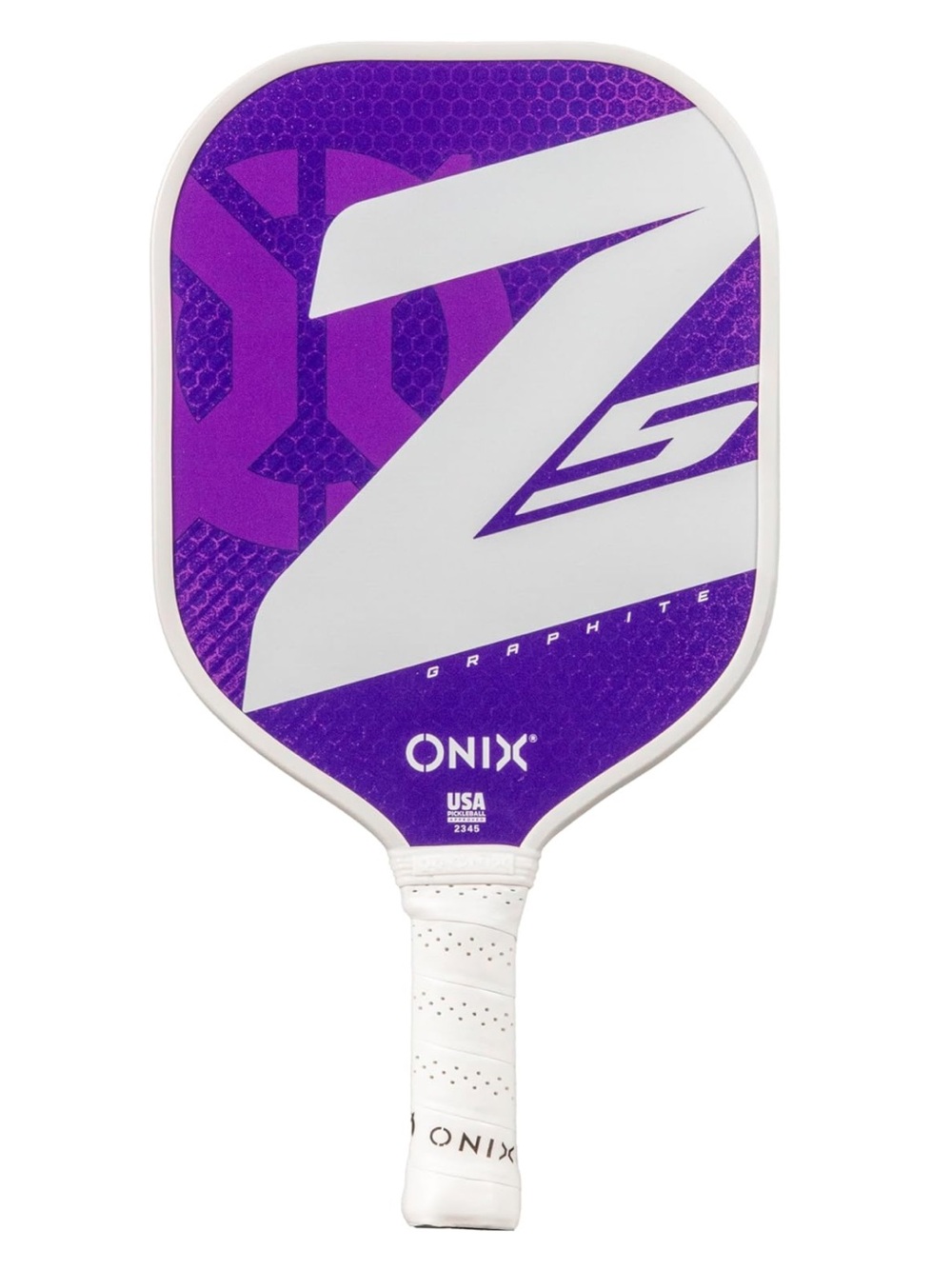 ONIX Graphite Z5 Graphite Carbon Fiber Pickleball Paddle Purple